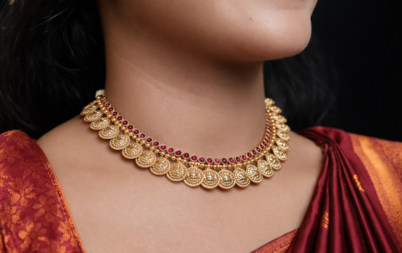 goddess antique neckalce